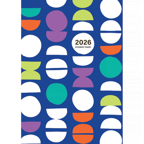 2026 Diary Cumberland Student A5 Week to View Multi, ACCO 57PC26