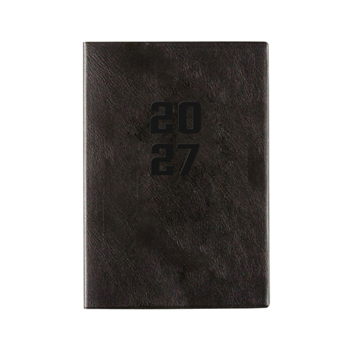 2027 Diary Cumberland Monthly Planner A4 Month to View Black, 48PBK27