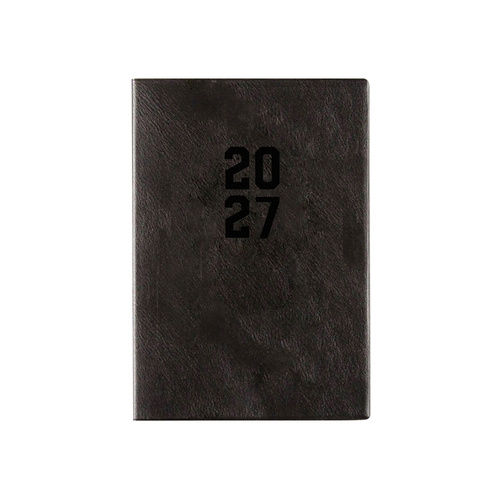 2027 Diary Cumberland Monthly Planner A5 Month to View Black, 548PBK27