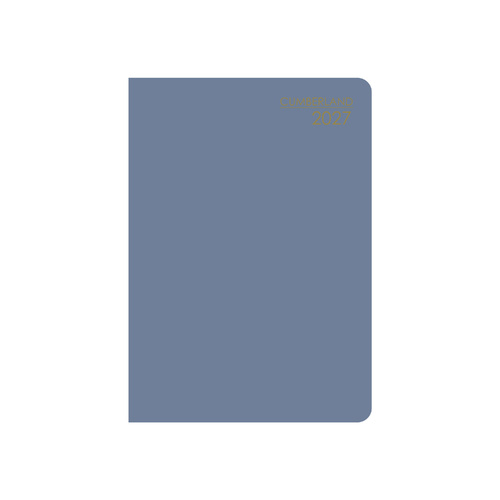 2027 Diary Cumberland Pocket A7 Week to View Storm Blue, 77ASS27