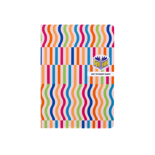 2027 Diary Spirax Student A5 Week to View Casebound, 5153127