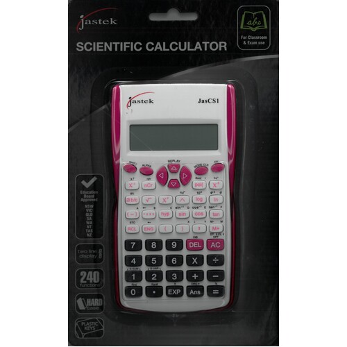 Scientific Calculator Jastek JasCS1 - Pink 49336