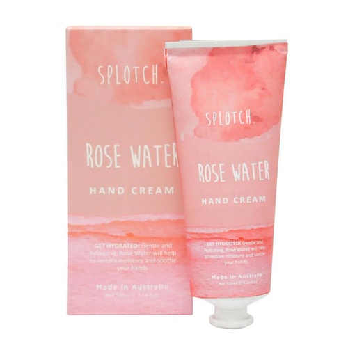 Splotch Organik Botanik Hand Cream 100mL Rose Water, Cognescenti 293237