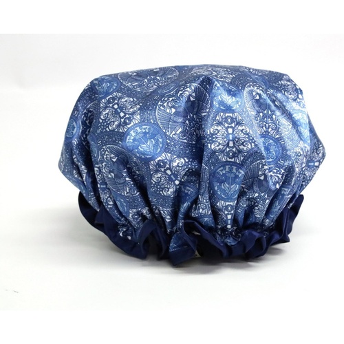 Florence Broadhurst Madam Pellier London Shower Cap Satin, Cognescenti 331441