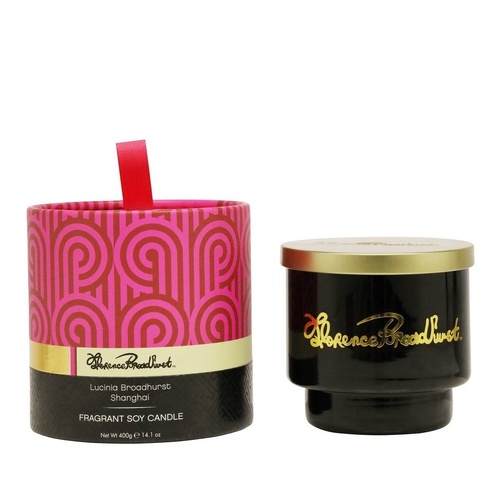 Florence Broadhurst Lucinia Broadhurst Shanghai Scented Soy Candle 400g, Cognescenti 331687