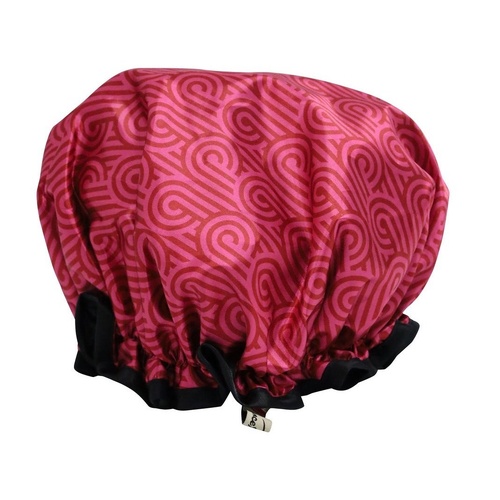 Florence Broadhurst Lucinia Broadhurst Shanghai Shower Cap Satin, Cognescenti 331748