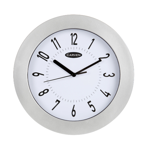 Carven Wall Clock 25 cm - Silver 3850025