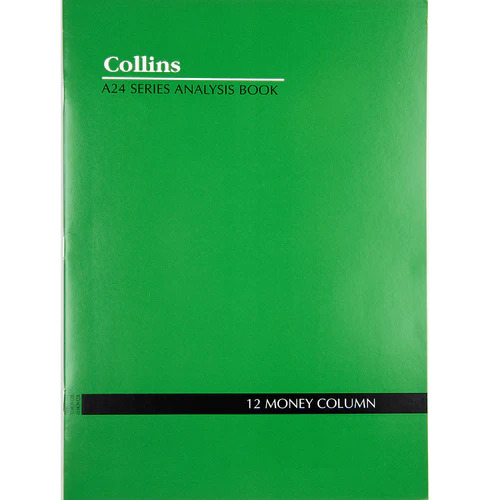 Collins Debden Account Book - A24 Series 12 Money Column 10212