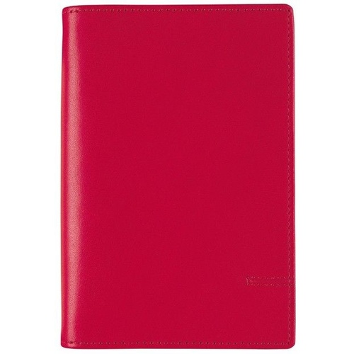 Debden DayPlanner Diary Organiser Slim Leather Red KTR-SLIM 120x81mm