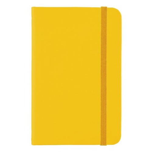 Debden Vauxhall A5 Journal, Yellow, Feint Ruled 21.5cm x 15cm VJ5P