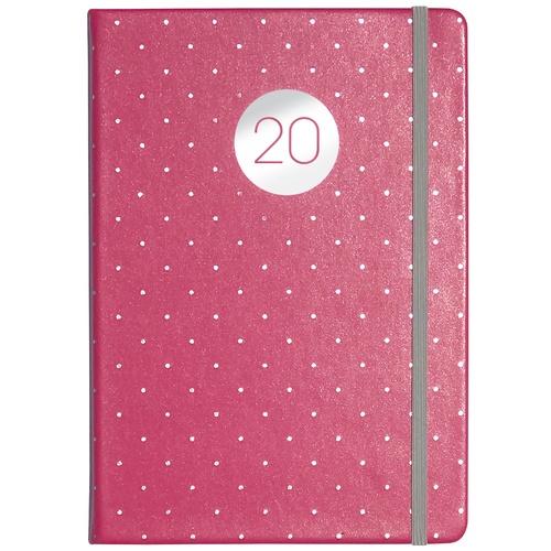 2020 Debden Vauxhall Plus Diary A5 Week to View Pink VP57.U50-20