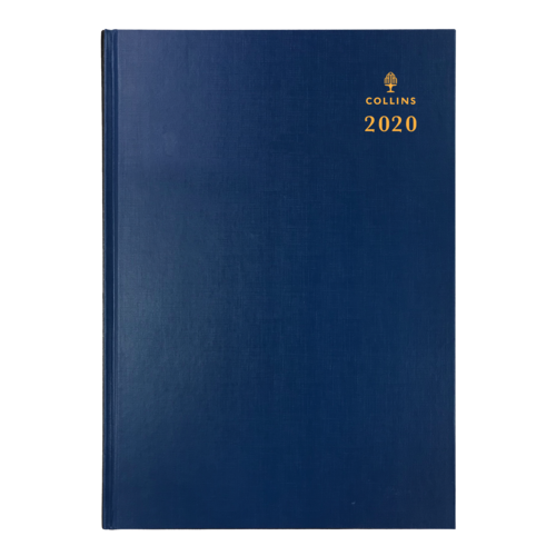 2020 Collins Sterling Diary A4 Week to View Navy 344.P59-20