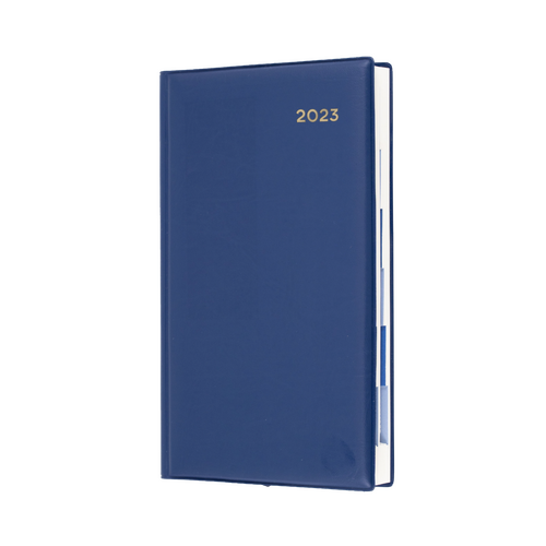 2023 Diary Collins Belmont Desk Octavo Day to Page Monthly Tab Navy 61PA.V59