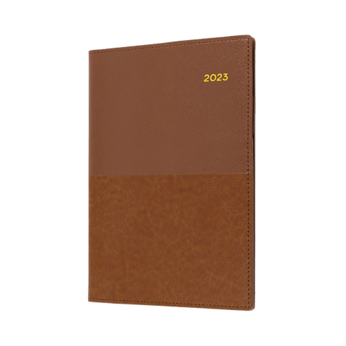 2023 Diary Collins Vanessa A5 Month to View w/ Notes Tan 585.V90