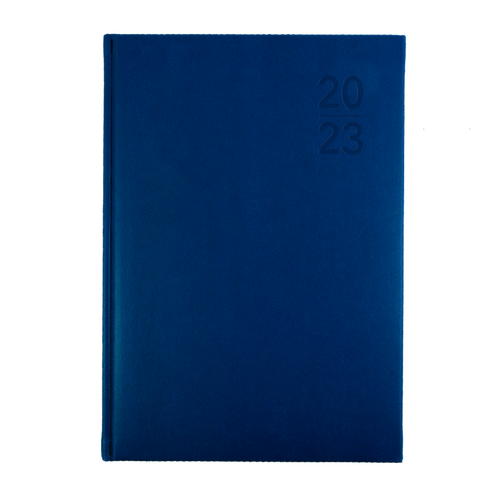 2023 Diary Debden Silhouette A5 Day to Page Navy S5100.P59