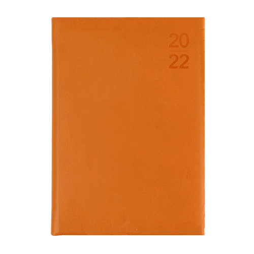 2023 Diary Debden Silhouette A5 Week to View Orange S5700.P44