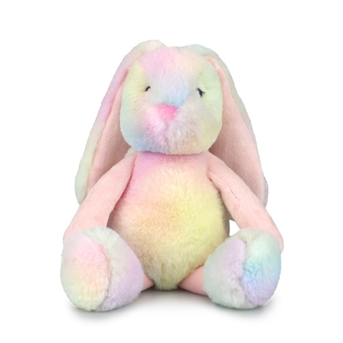 Korimco Frankie & Friends Plush 28cm Frankie Bunny Rainbow Soft Toy, 12I0287929