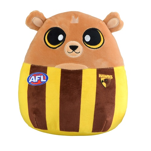 AFL Squidglys Plush 24cm Hawthorn Hawks, Korimco 300242787