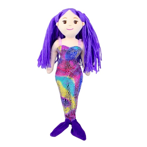 Korimco Plush 45cm Mermaid Purple, 270453432