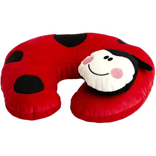 Korjo Squinchy Travel Neck Pillow - Ladybug SQKL