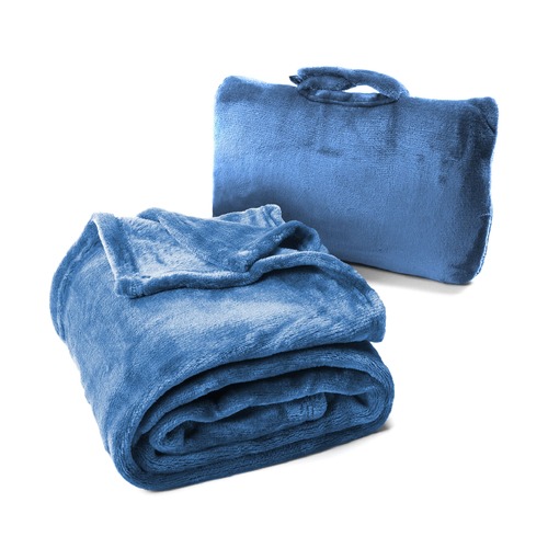Cabeau Fold 'N Go Blanket - Royal Blue BLFG2085