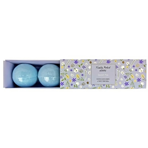 Freshly Picked Words Bath Bombs (3 Pack) Sweet Pea, EJF E10068