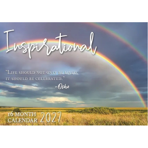 2027 16-Month Calendar Design Group Inspirational Horizontal Wall, CAL27019