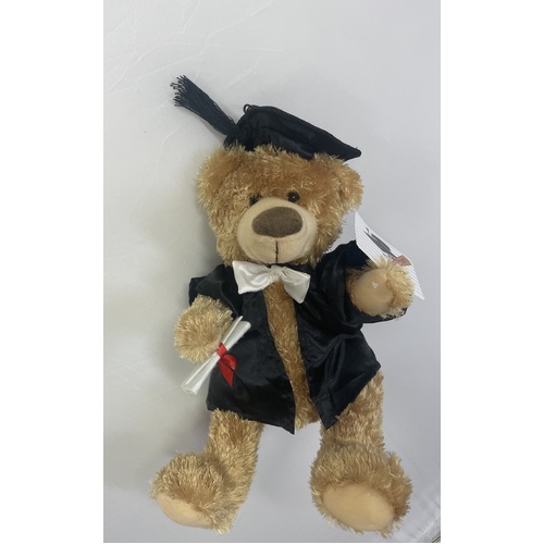 Graduation Bear - Celebration Stuffed Plush Animal Teddy Soft Toy - 20cm CA12411