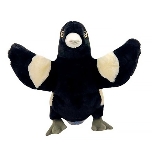 Eco Buddies Puppet 25cm Magpie, CA Australia ECOPT020