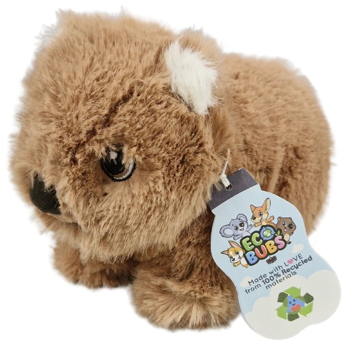 Eco Buddies Plush 18cm - Bub Wombat, ECOB004