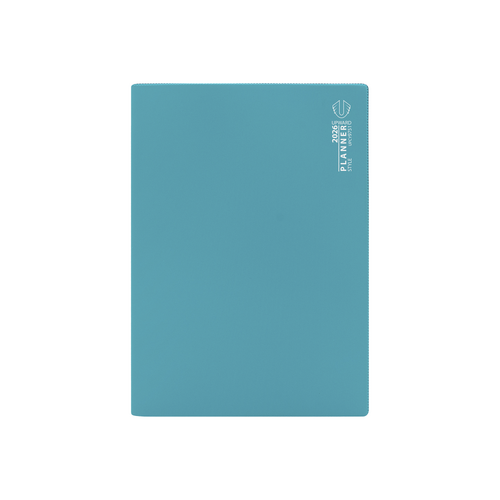2026 Planner Upward 9751 A4 Month to View Blue UPCY9751