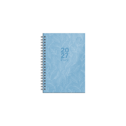 2027 Diary Upward Fashion B6 Week to View Wiro Blue, UPCY3436-BLU