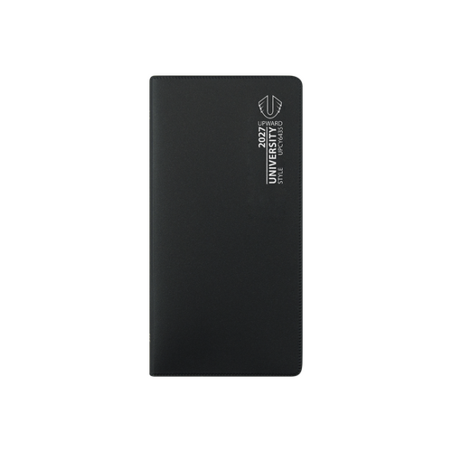 2027 Diary Upward University A6/7 Week to View Wiro Black, UPCY6435