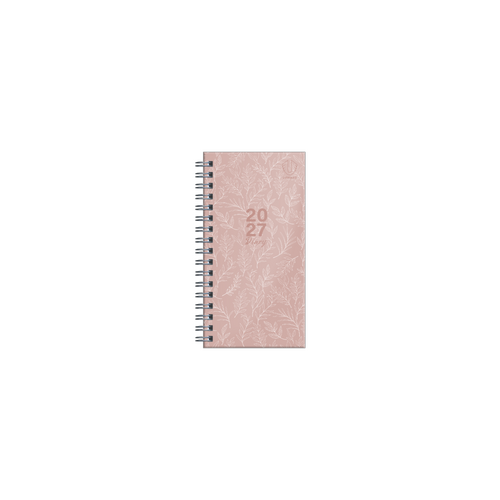 2027 Diary Upward Fashion A6/7 Week to View Wiro Pink, UPCY6436-PNK