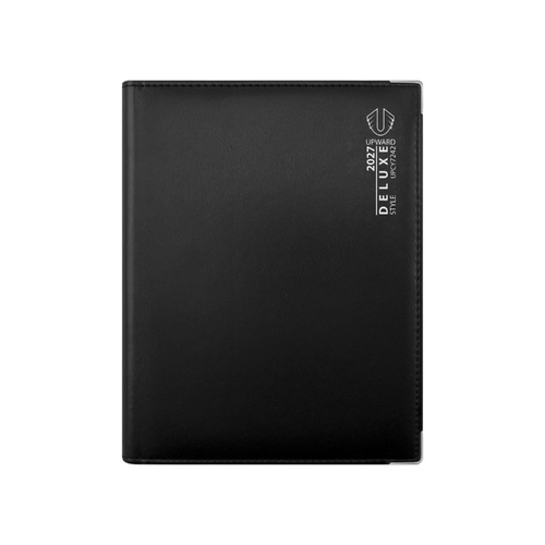 2027 Diary Upward Deluxe A5 Day to Page Wiro Black, UPCY7242