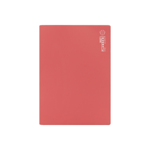 2027 Planner Upward A4 Month to View Red, UPCY9751-08