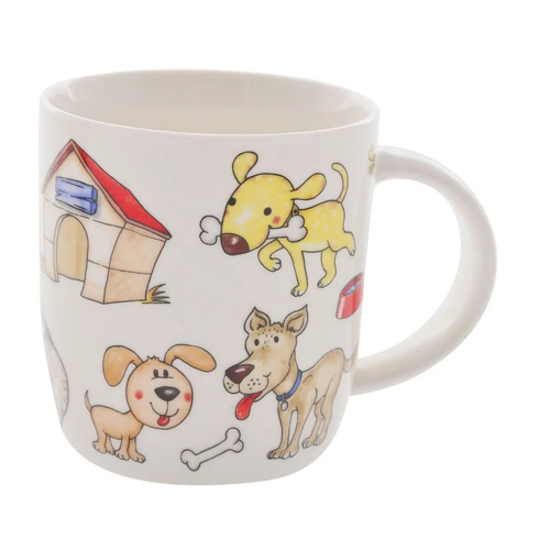 Gibson Gifts Furry Friends Mug Dogs (Design C), 20779