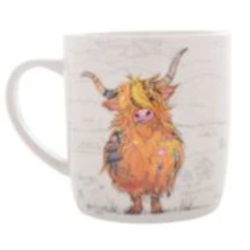 Bug Art Kooks Mug 400mL Highland Hamish, Gibson Gifts 21156