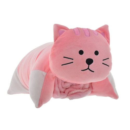Gibson Gifts Cuddle Baby Pillow & Blanket Cats, 21293