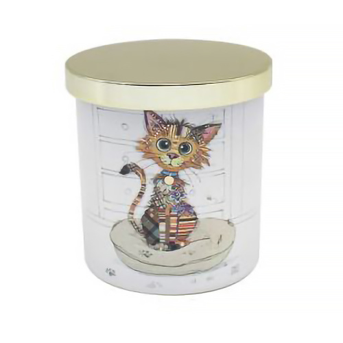 Bug Art Kooks Reed Diffuser Kimba Kitten Hand Poured Boutique Diffuser Cashmere & Silk, 26043
