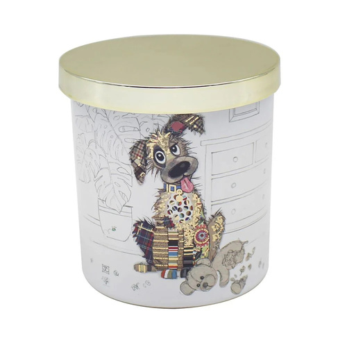 Bug Art Kooks Scented Candle Murphy Mutt Hand Poured Boutique Candle Cashmere & Silk, 26042