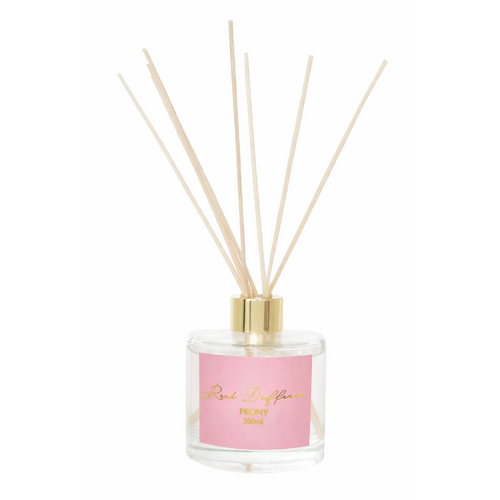 Gibson Gifts Reed Diffuser 200mL Zara Peony, 26994