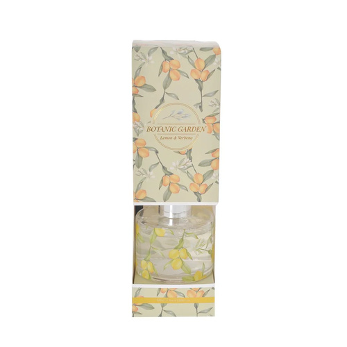 Gibson Gifts Botanic Garden Reed Diffuser 100mL Lemon & Verbena, 27001