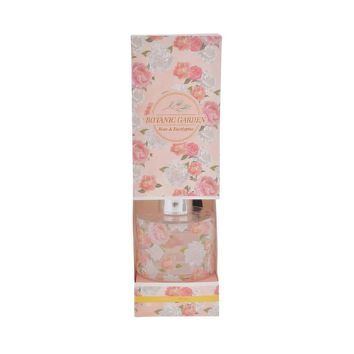Gibson Gifts Botanic Garden Reed Diffuser 100mL Rose & Eucalyptus, 27001