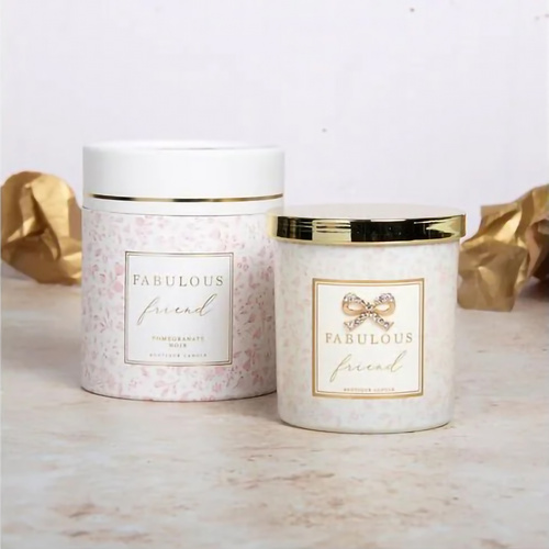 Gibson Gifts Scented Candle 220g Madelaine Floral Pomegranate Noir Friend, 27122