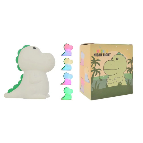 Gibson Gifts LED Night Light 14cm Dinosaur, 27315
