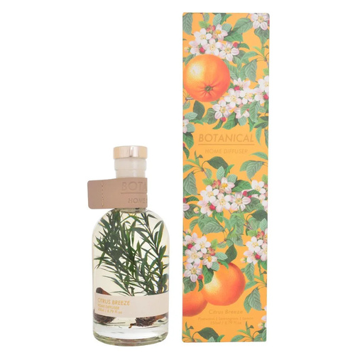 Gibson Gifts Reed Diffuser 250mL Botanical Citrus Breeze, 27353