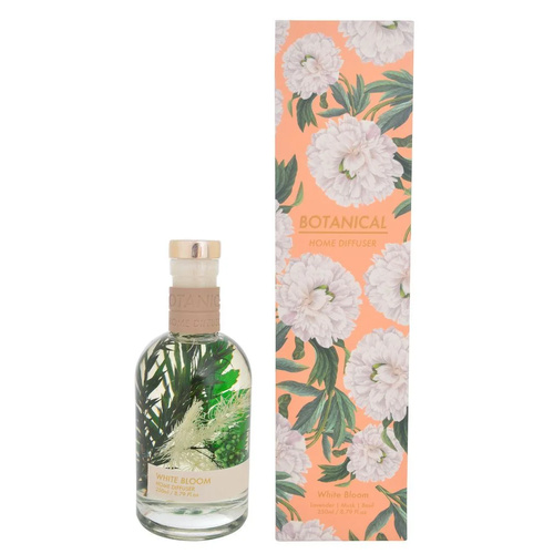 Gibson Gifts Reed Diffuser 250mL Botanical White Bloom, 27353