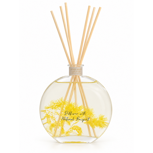 Gibson Gifts Botanical Reed Diffuser 500mL Forest Haven with Natural Bouquet, 27356
