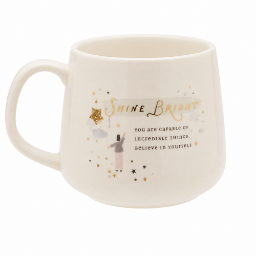 Gibson Gifts Little Things Mug Shine Bright Stoneware, 27423